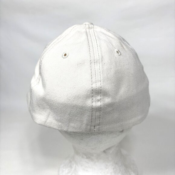 Simms Fishing Ole Florida Fly Shop Beige Embroidered Sandwich Bill Cap Hat OSFM - Picture 4 of 7